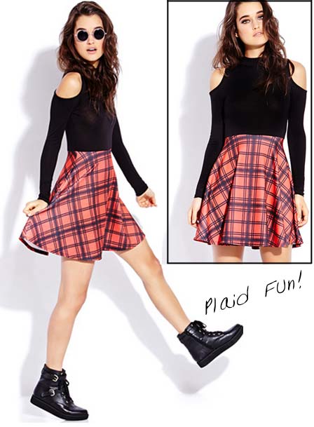 Fun Plaid Dress